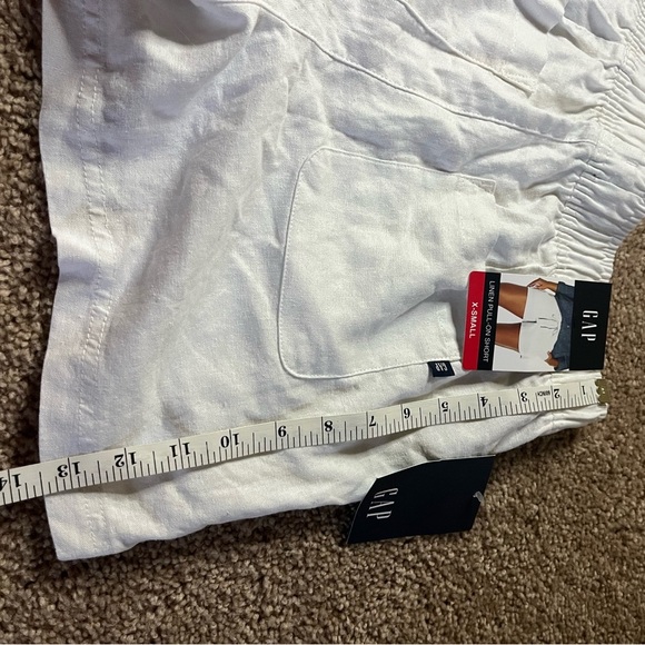Gap XS extra small white cotton shorts, NWT - Picture 2 of 8